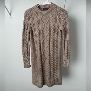 Ralph Lauren Polo Cable Sweater Dress